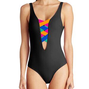 VALIMARE St Martin Bandage One-Piece Swimsuit Size XL